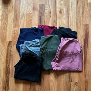 Multi color leggings, in plus size never worn. They were too big.